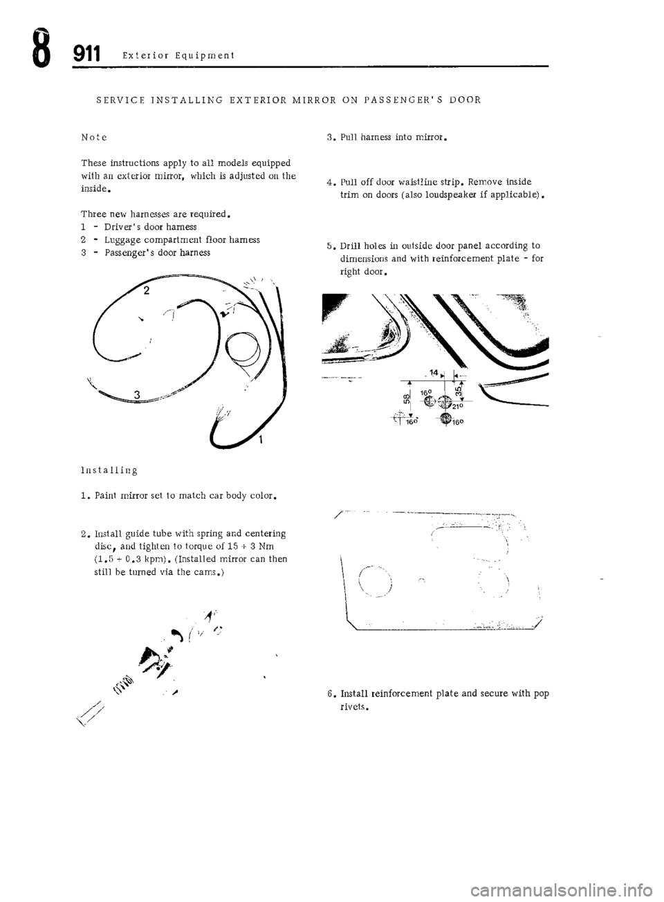 PORSCHE 911 1972 1.G Workshop Manual 5 