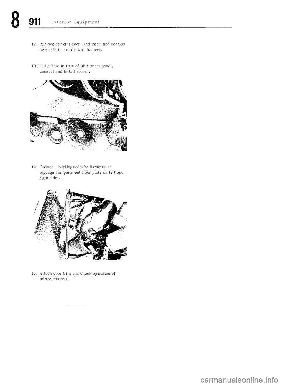 PORSCHE 911 1972 1.G Workshop Manual 5 
