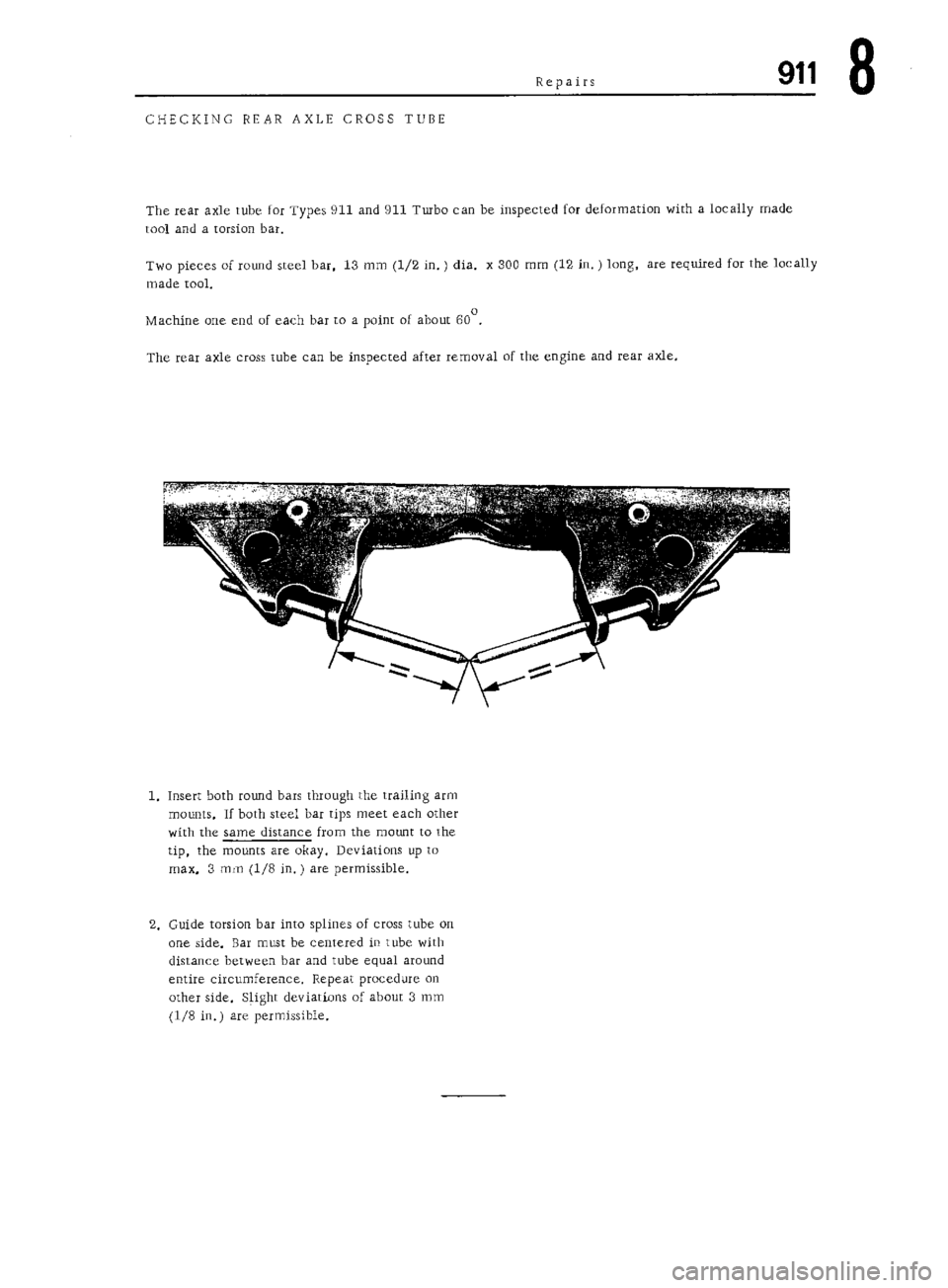 PORSCHE 911 1972 1.G Workshop Manual 5 