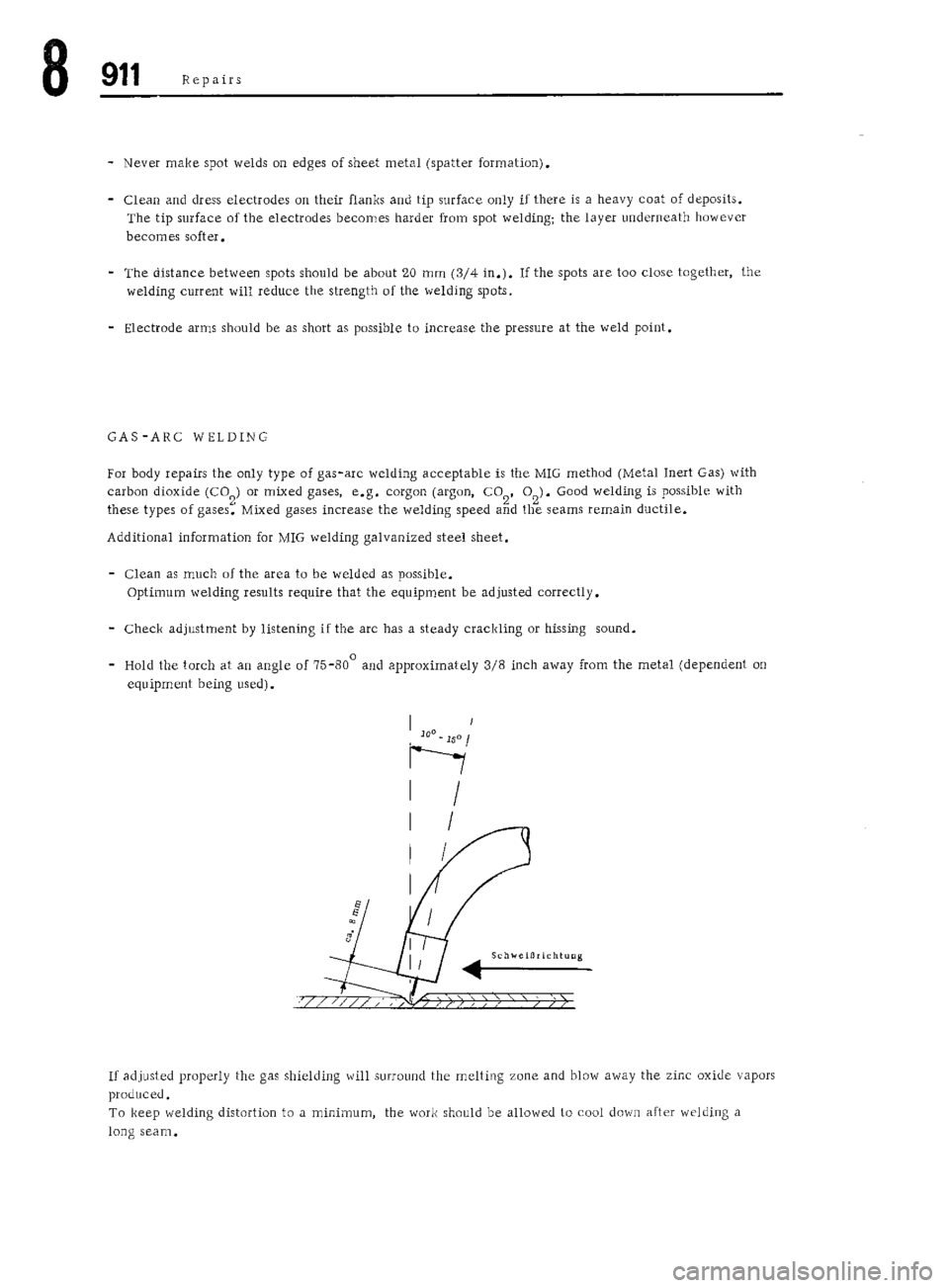 PORSCHE 911 1972 1.G Workshop Manual 5 