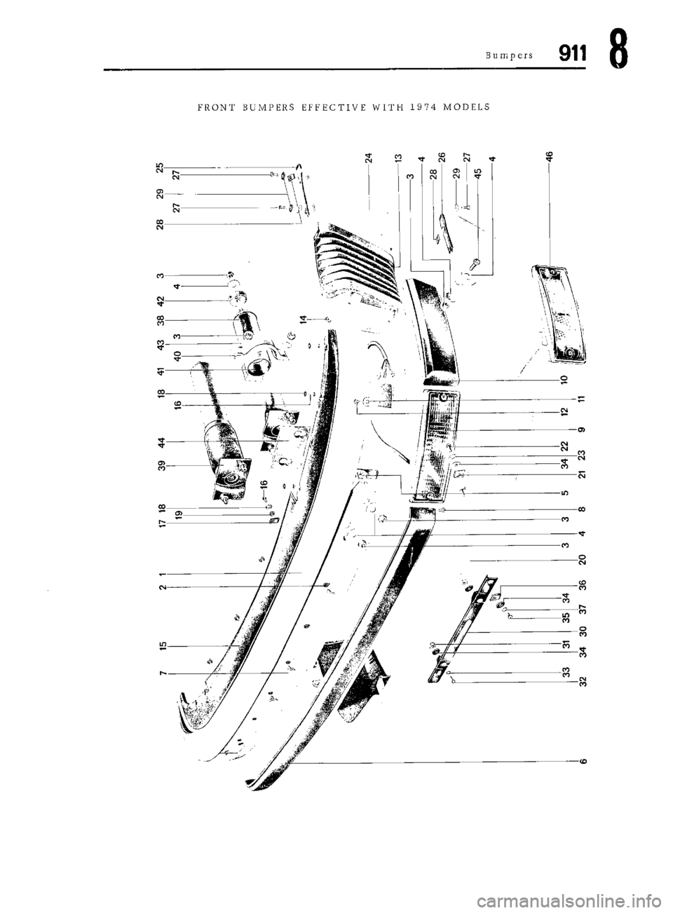 PORSCHE 911 1972 1.G Workshop Manual 5 