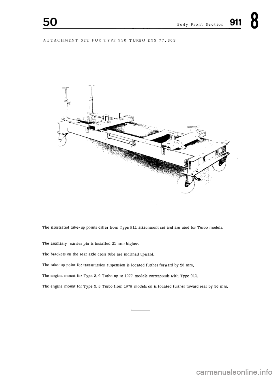 PORSCHE 911 1972 1.G Workshop Manual 5 