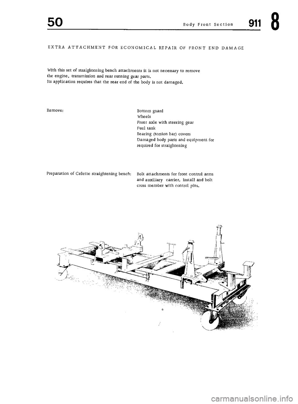 PORSCHE 911 1972 1.G Workshop Manual 5 