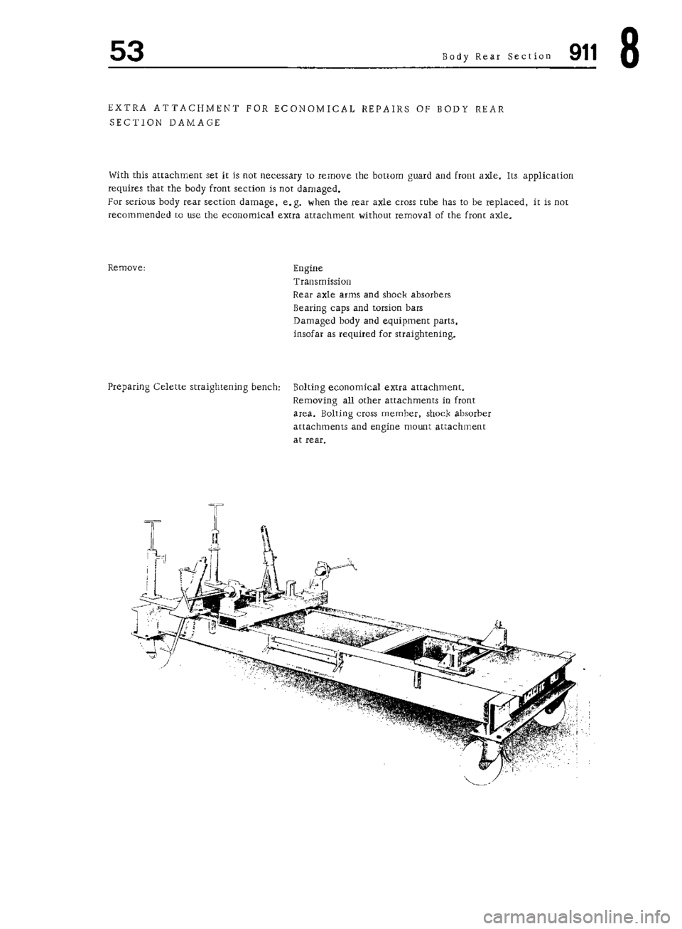 PORSCHE 911 1972 1.G Workshop Manual 5 