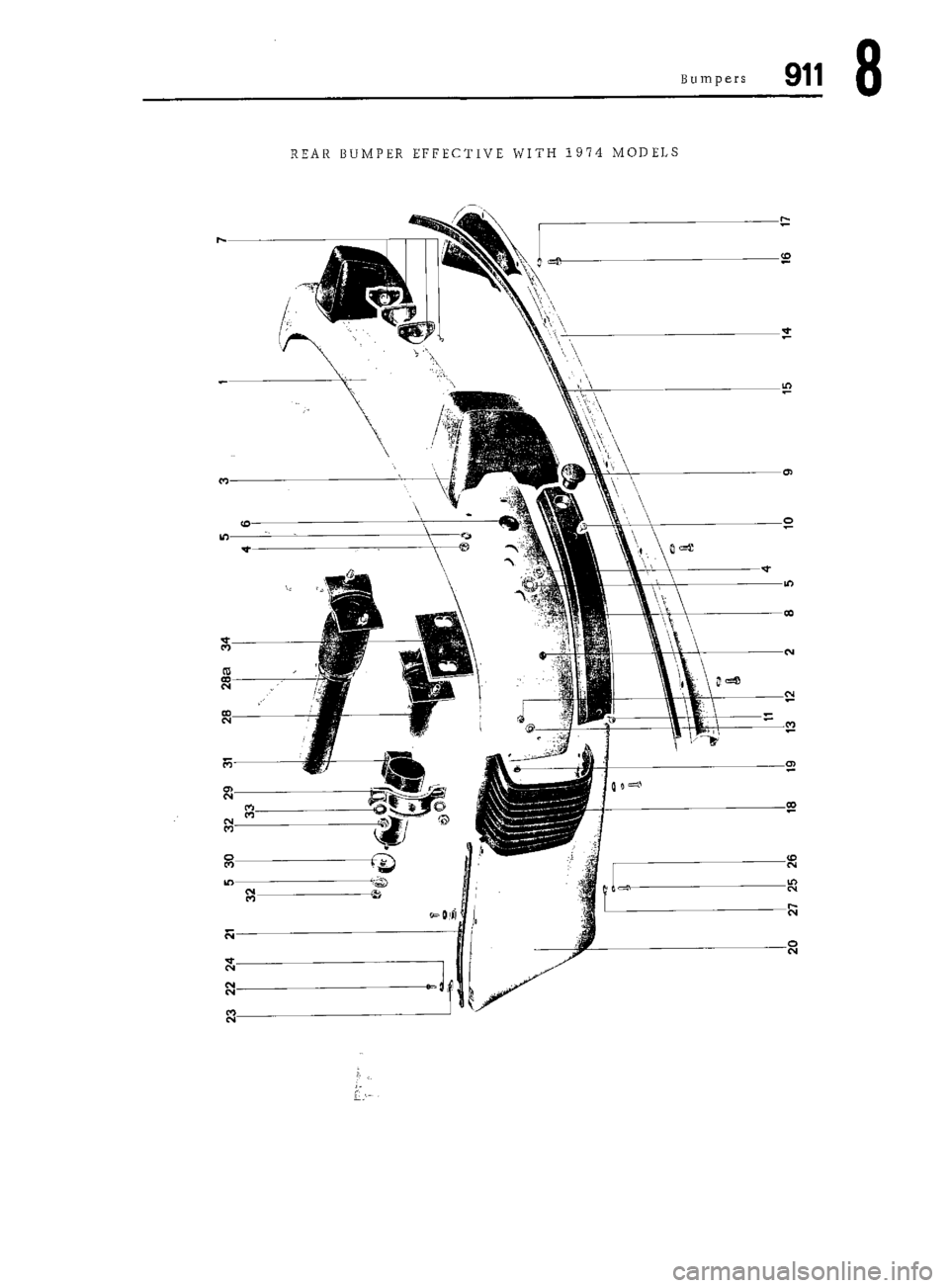 PORSCHE 911 1972 1.G Workshop Manual 5 