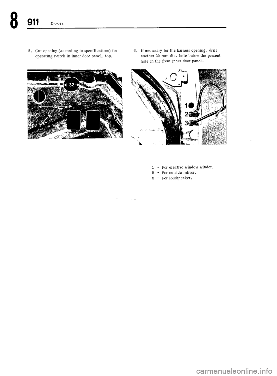PORSCHE 911 1972 1.G Workshop Manual 5 