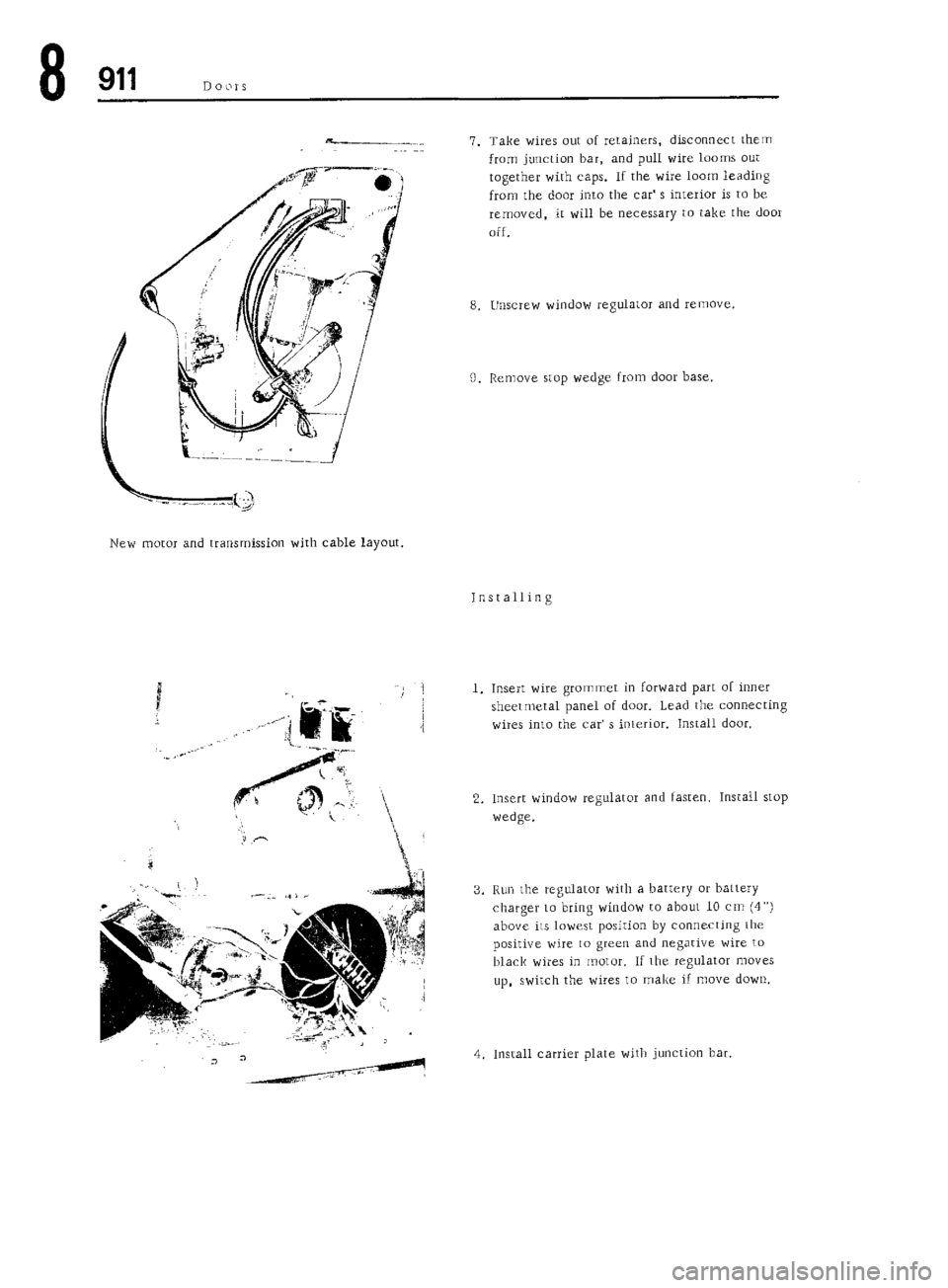 PORSCHE 911 1972 1.G Workshop Manual 5 