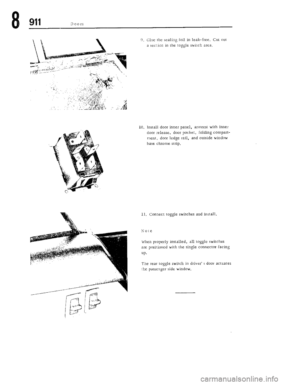 PORSCHE 911 1972 1.G Workshop Manual 5 