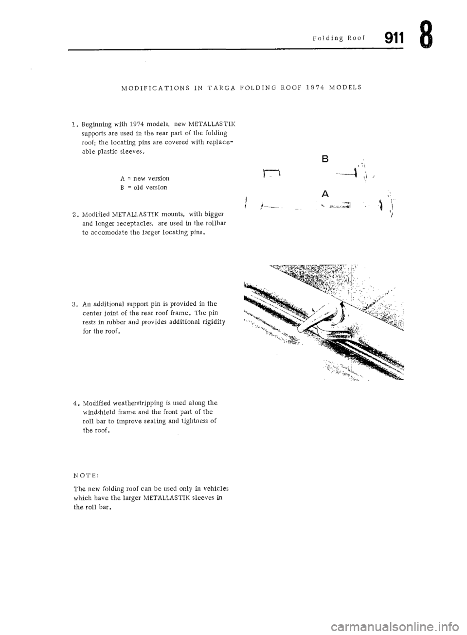 PORSCHE 911 1972 1.G Workshop Manual 5 
