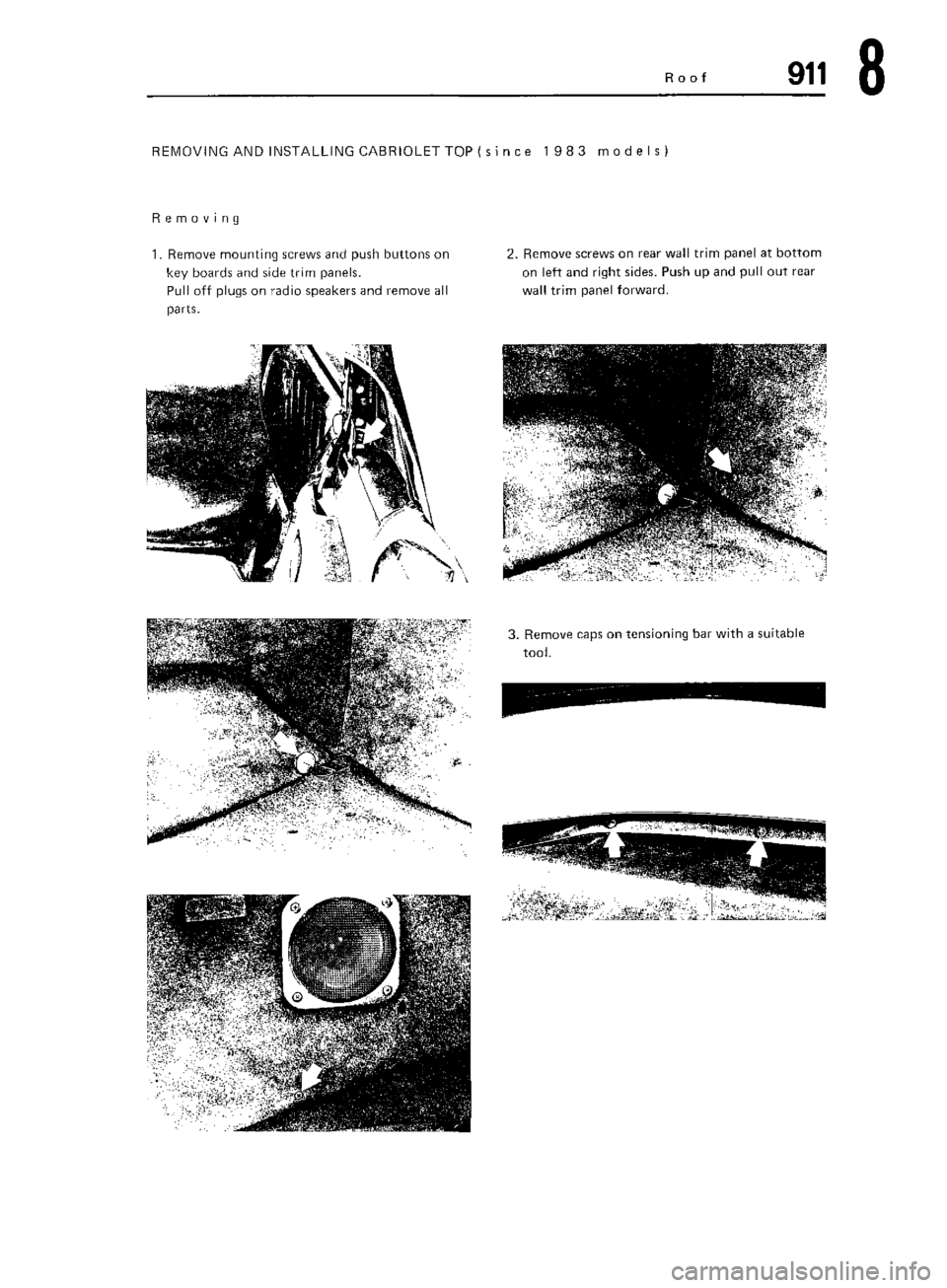 PORSCHE 911 1972 1.G Workshop Manual 5 