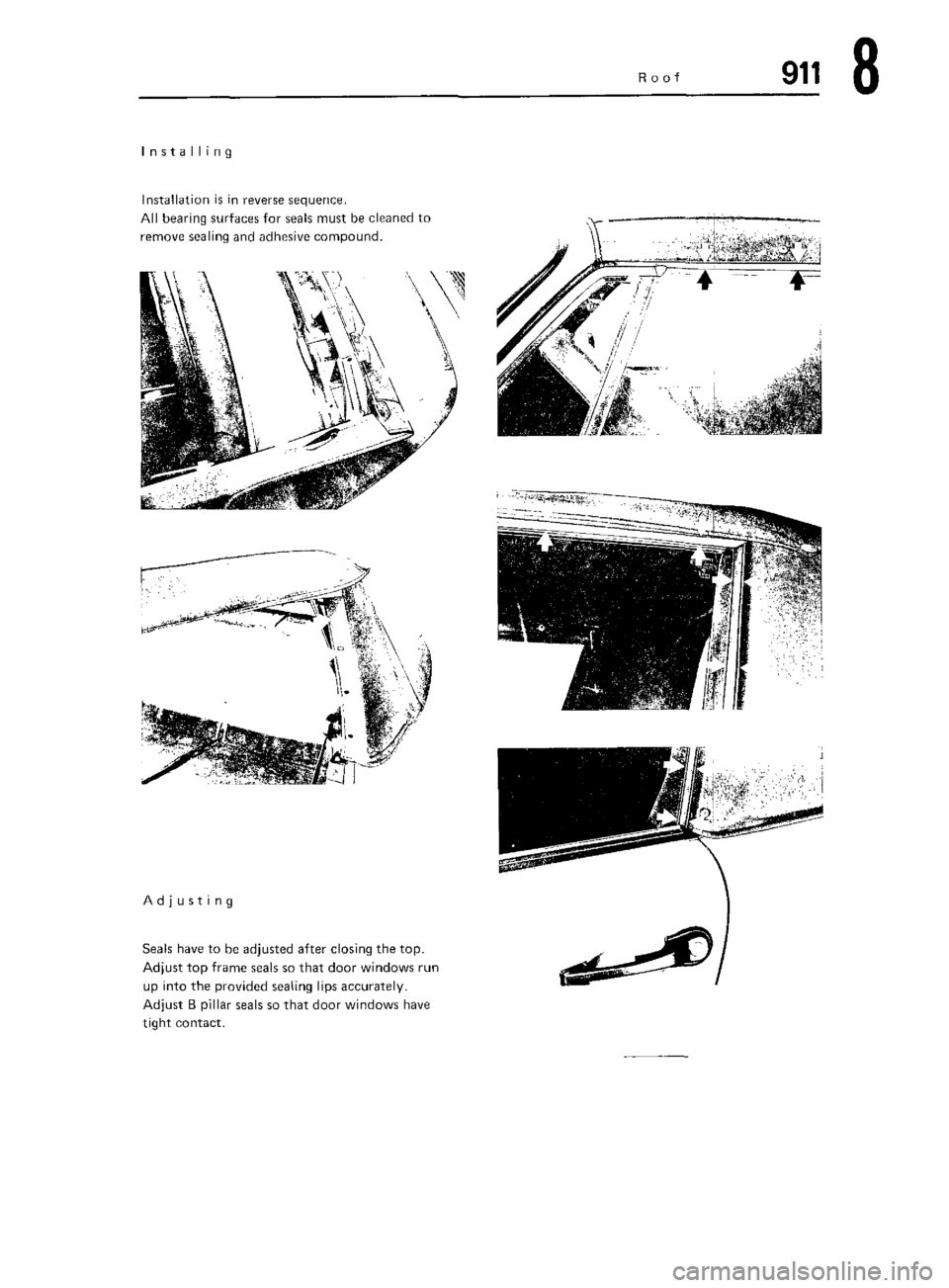 PORSCHE 911 1972 1.G Workshop Manual 5 