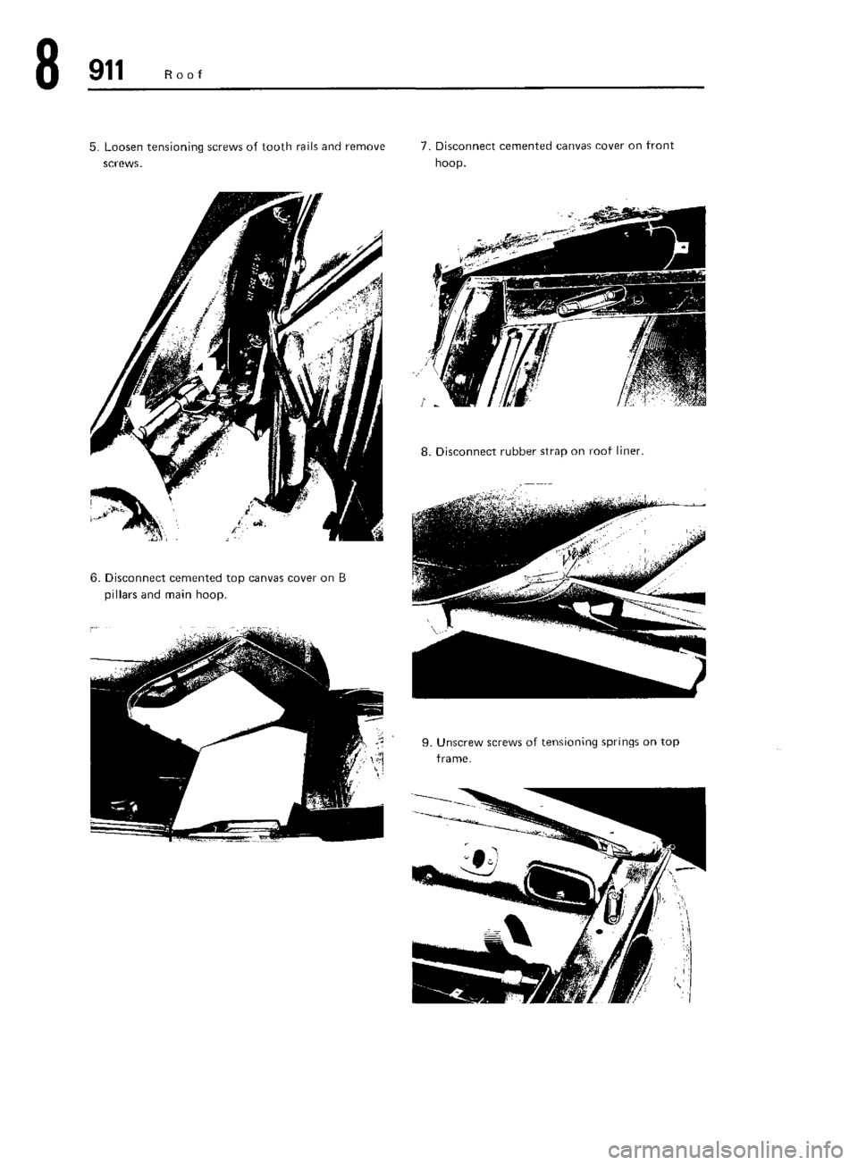 PORSCHE 911 1972 1.G Workshop Manual 5 