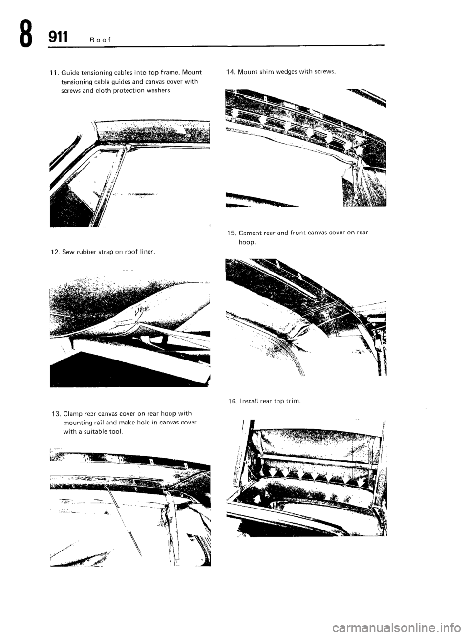 PORSCHE 911 1972 1.G Workshop Manual 5 