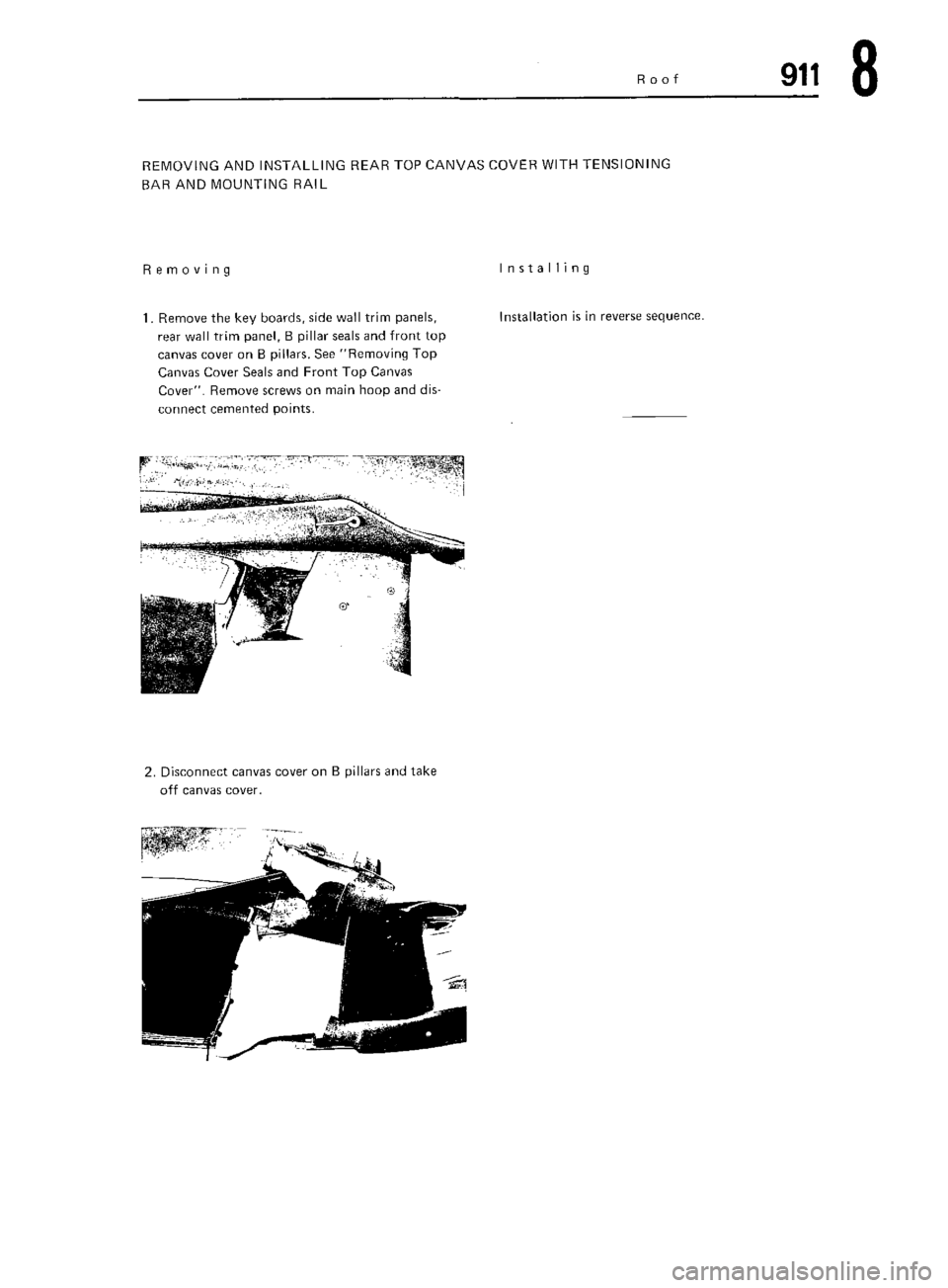 PORSCHE 911 1972 1.G Workshop Manual 5 