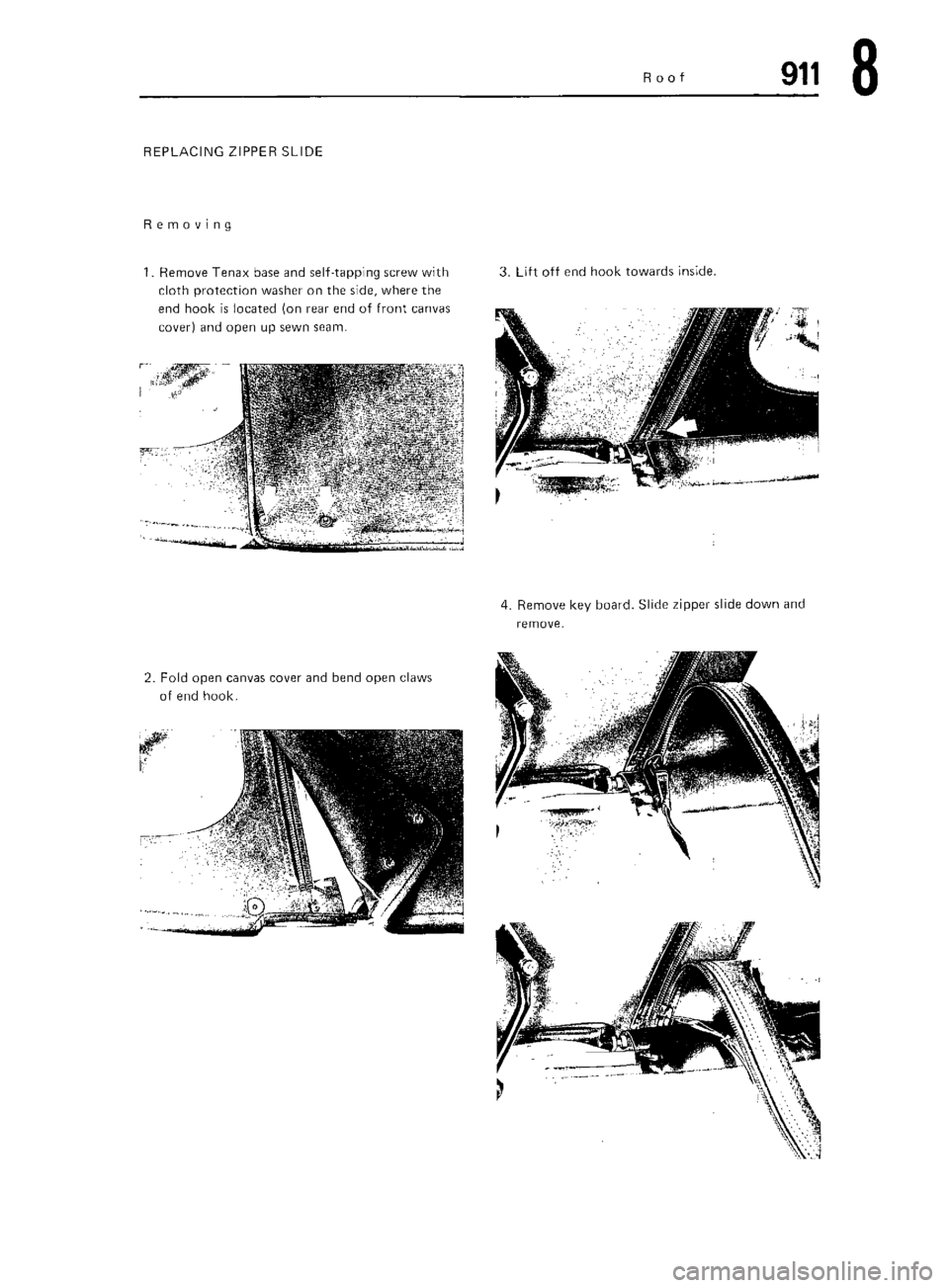 PORSCHE 911 1972 1.G Workshop Manual 5 