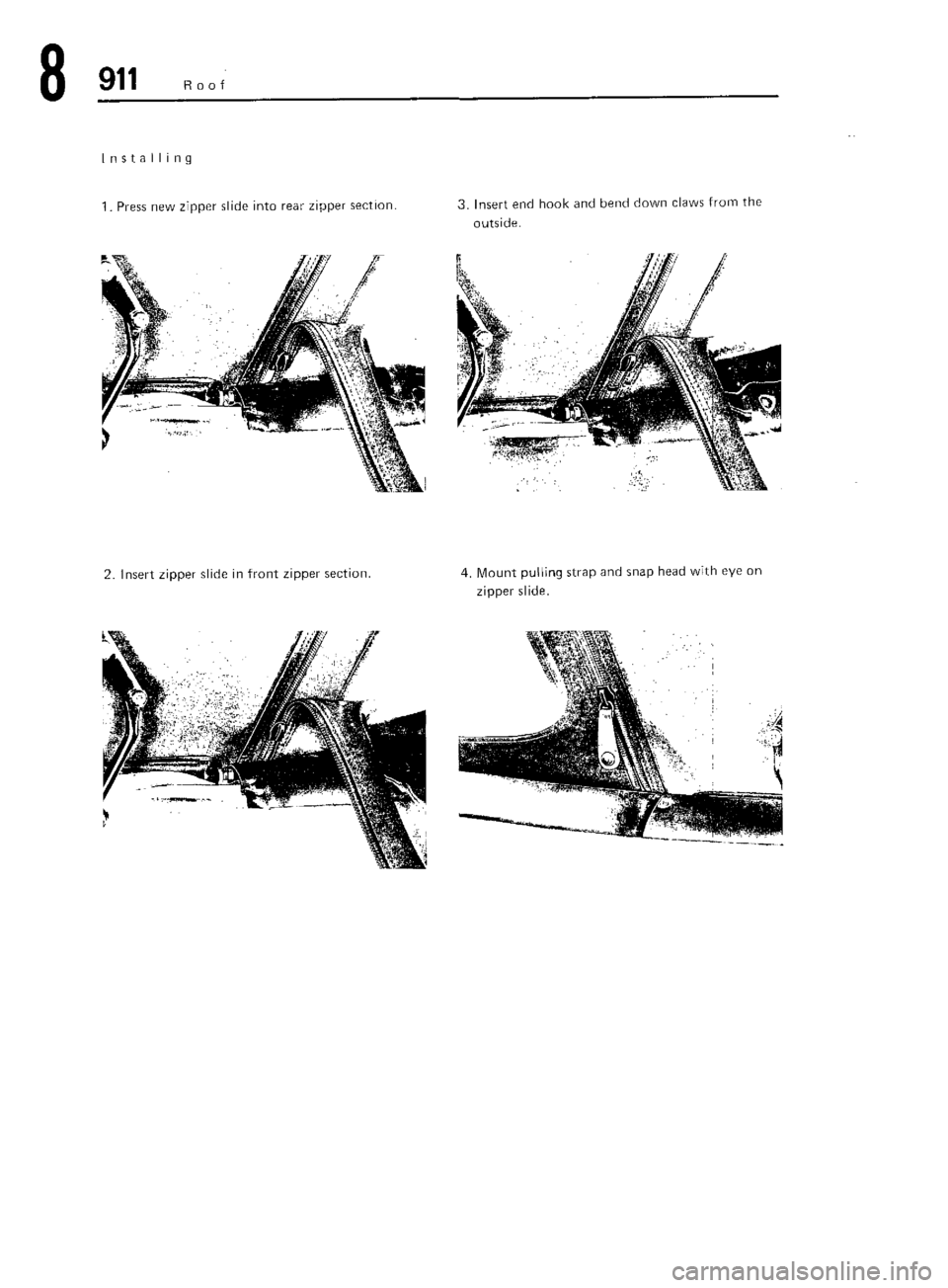PORSCHE 911 1972 1.G Workshop Manual 5 