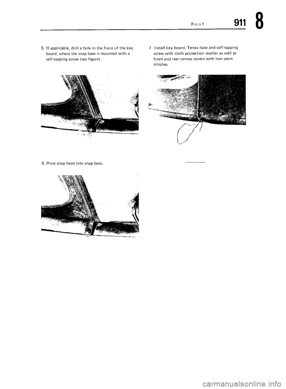 PORSCHE 911 1972 1.G Workshop Manual 5 