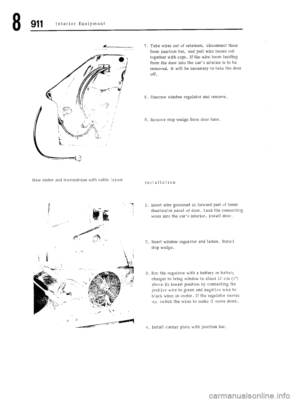 PORSCHE 911 1972 1.G Workshop Manual 5 