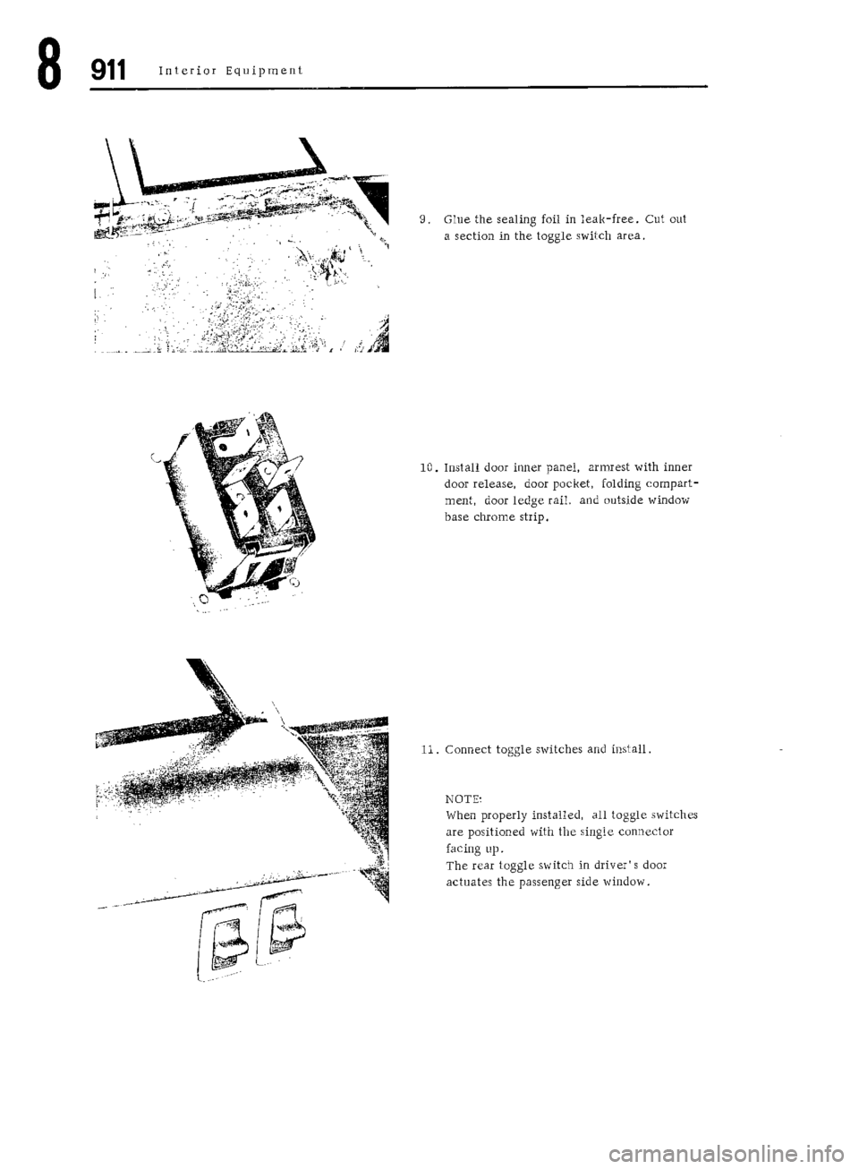 PORSCHE 911 1972 1.G Workshop Manual 5 