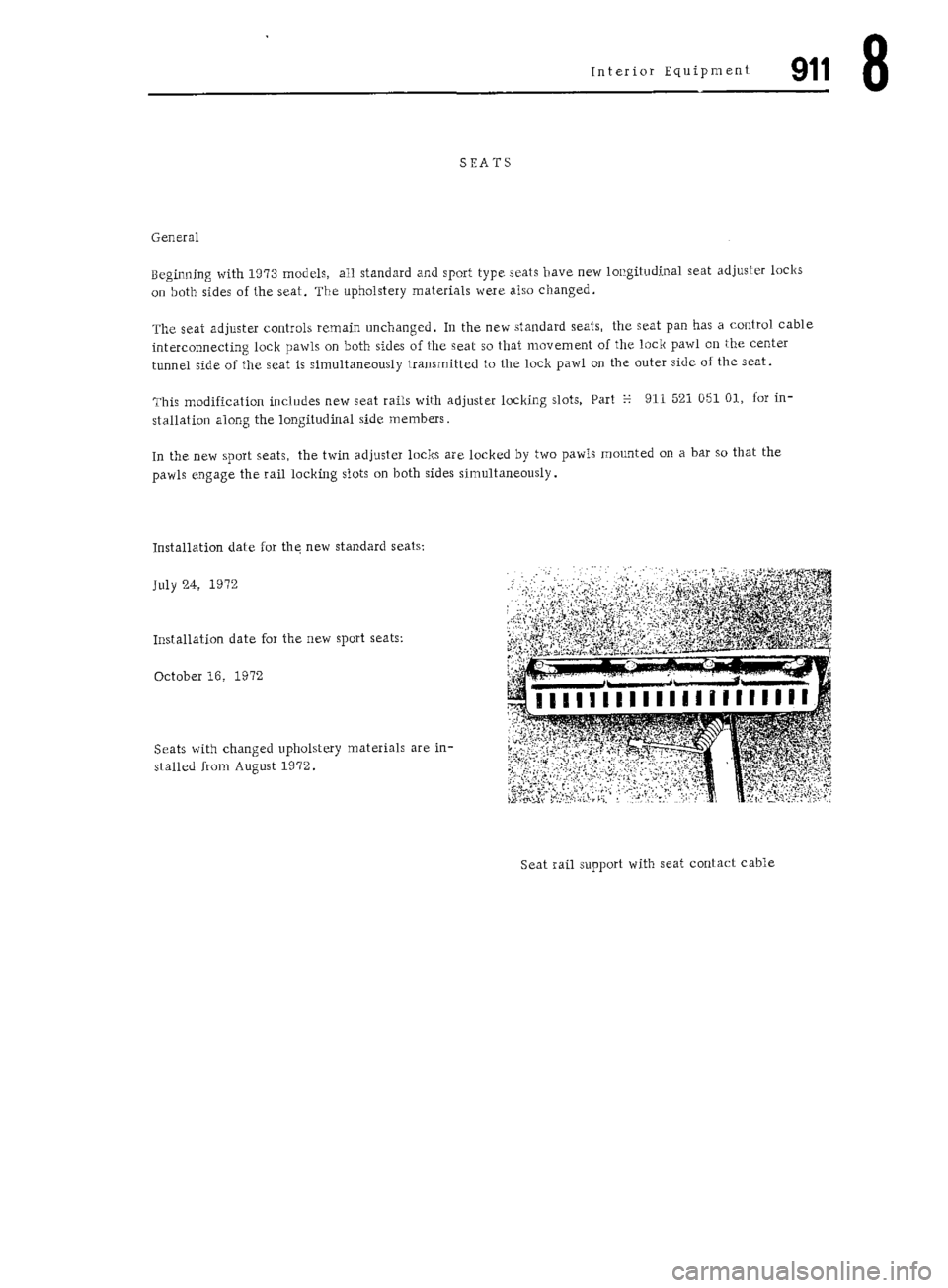 PORSCHE 911 1972 1.G Workshop Manual 5 