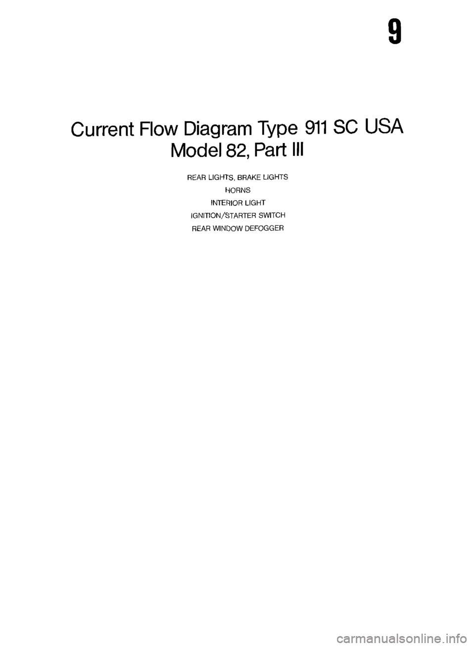 PORSCHE 911 1972 1.G Workshop Manual 6 