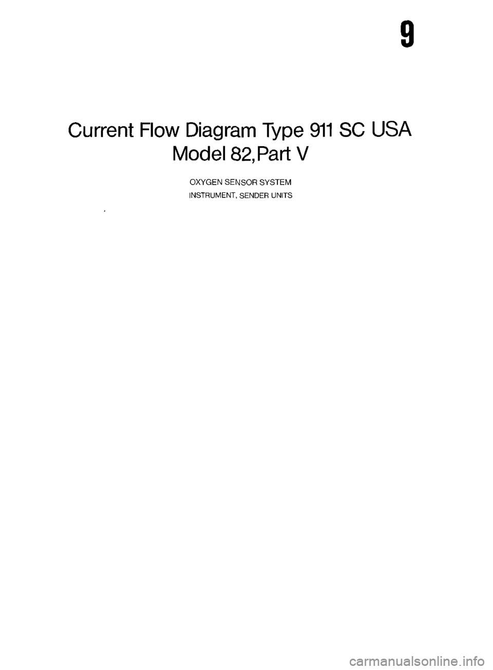 PORSCHE 911 1972 1.G Workshop Manual 6 