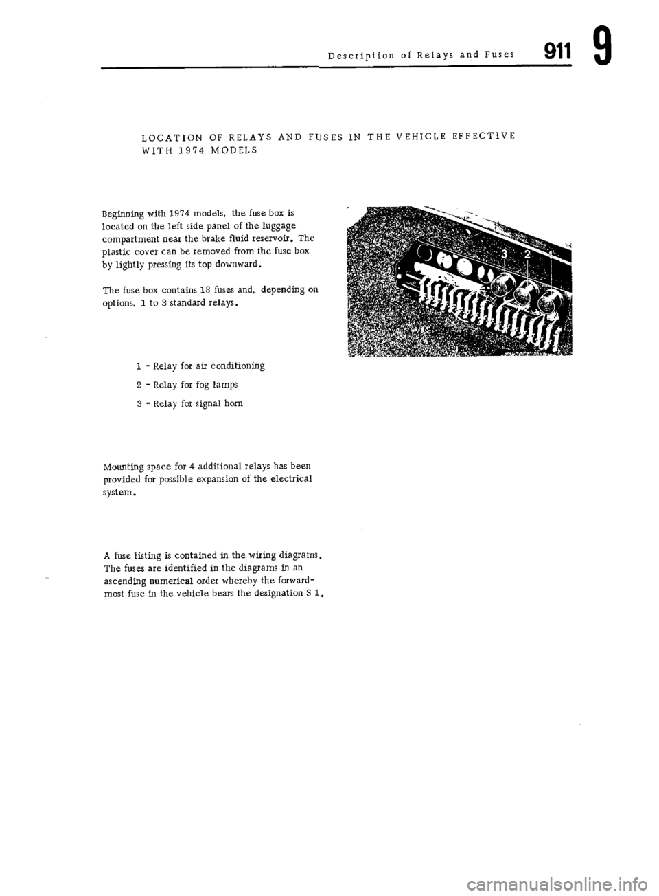 PORSCHE 911 1972 1.G Workshop Manual 6 