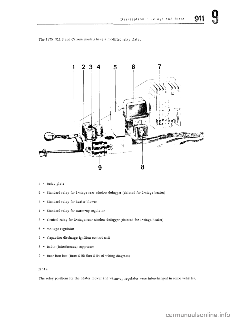 PORSCHE 911 1972 1.G Workshop Manual 6 