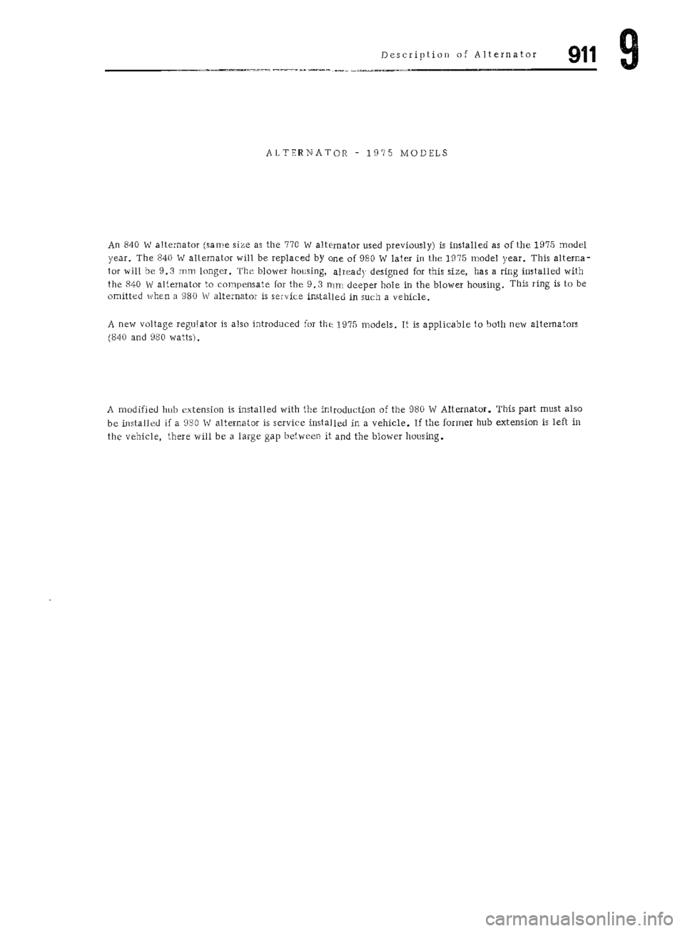 PORSCHE 911 1972 1.G Workshop Manual 6 