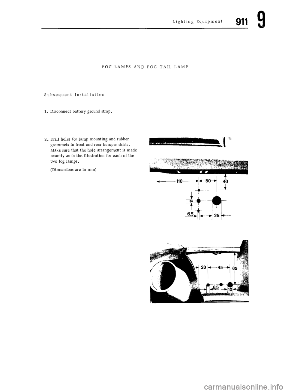 PORSCHE 911 1972 1.G Workshop Manual 6 