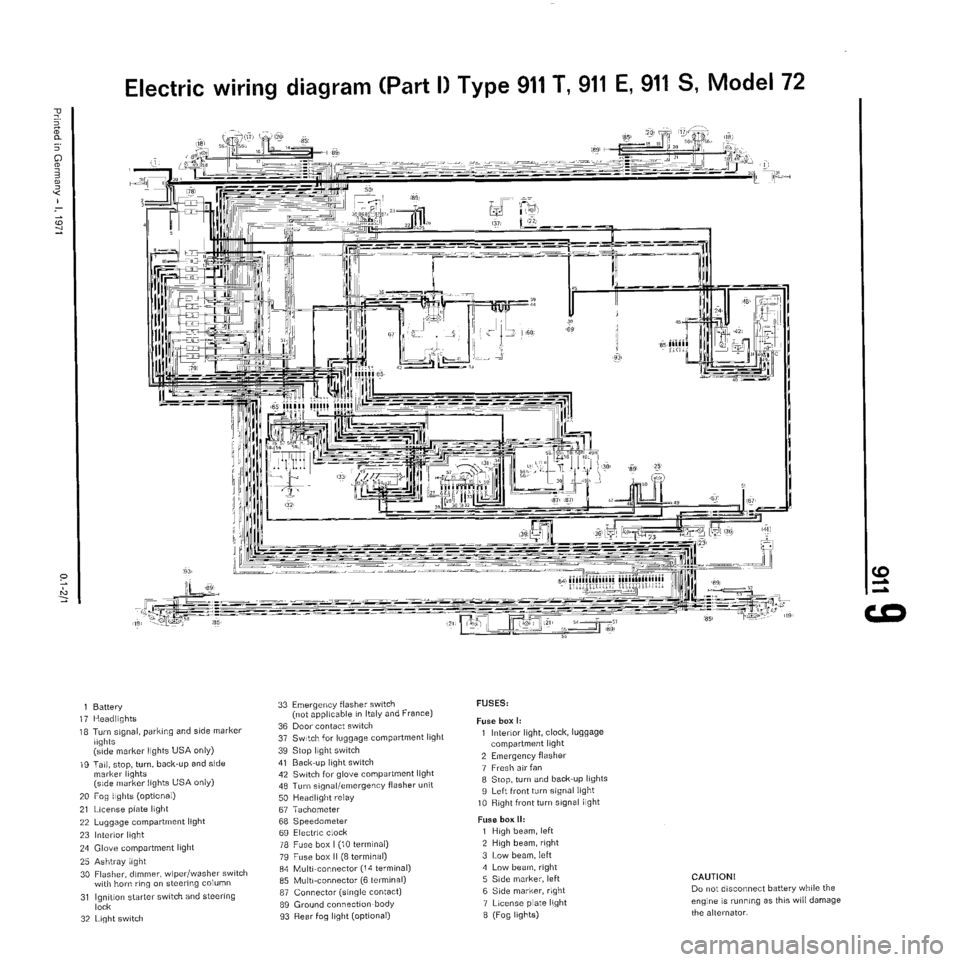 PORSCHE 911 1972 1.G Workshop Manual 6 