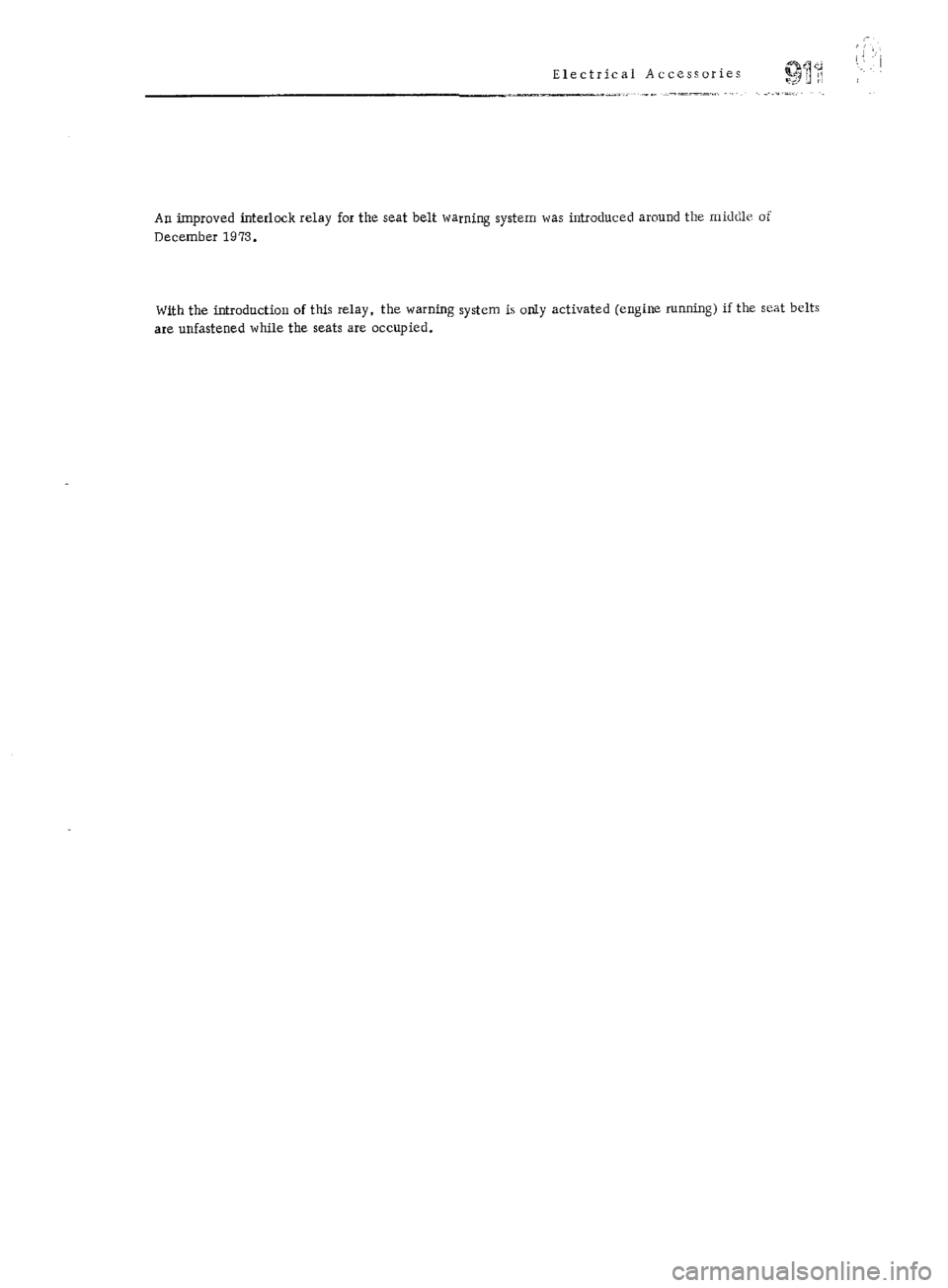 PORSCHE 911 1972 1.G Workshop Manual 6 