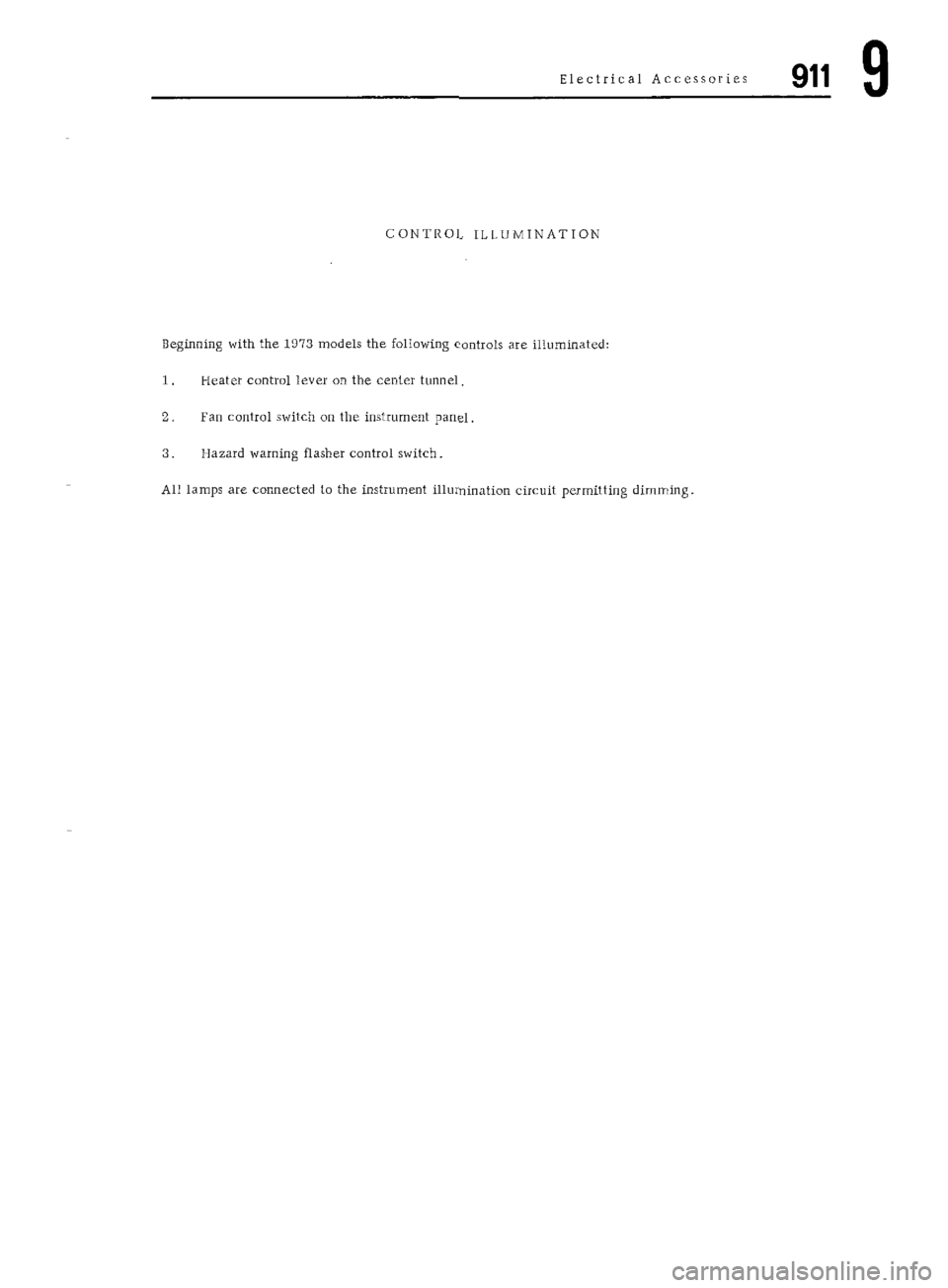 PORSCHE 911 1972 1.G Workshop Manual 6 