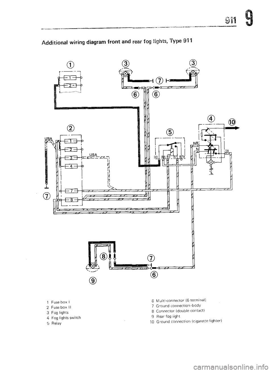 PORSCHE 911 1972 1.G Workshop Manual 6 