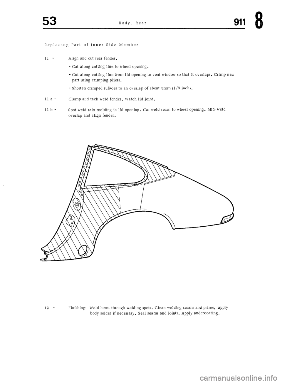 PORSCHE 911 1972 1.G Workshop Manual 6 