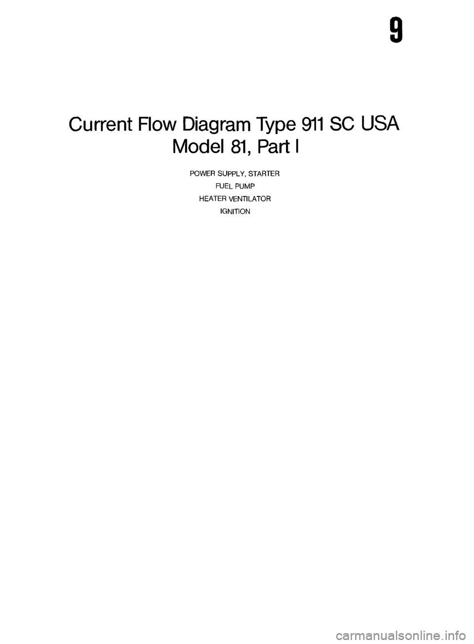 PORSCHE 911 1972 1.G Workshop Manual 6 