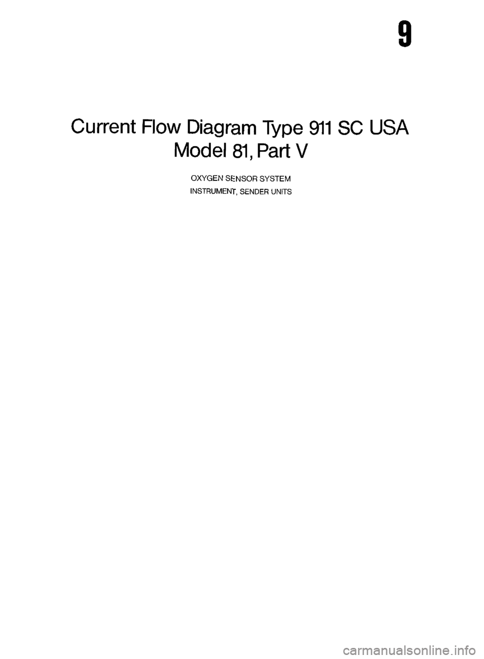 PORSCHE 911 1972 1.G Workshop Manual 6 