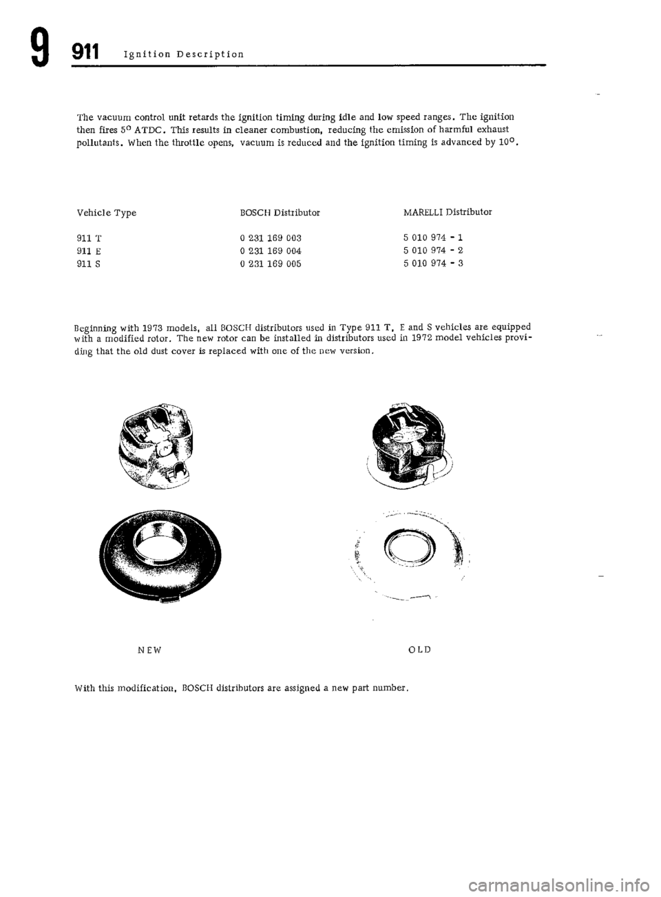PORSCHE 911 1972 1.G Workshop Manual 6 