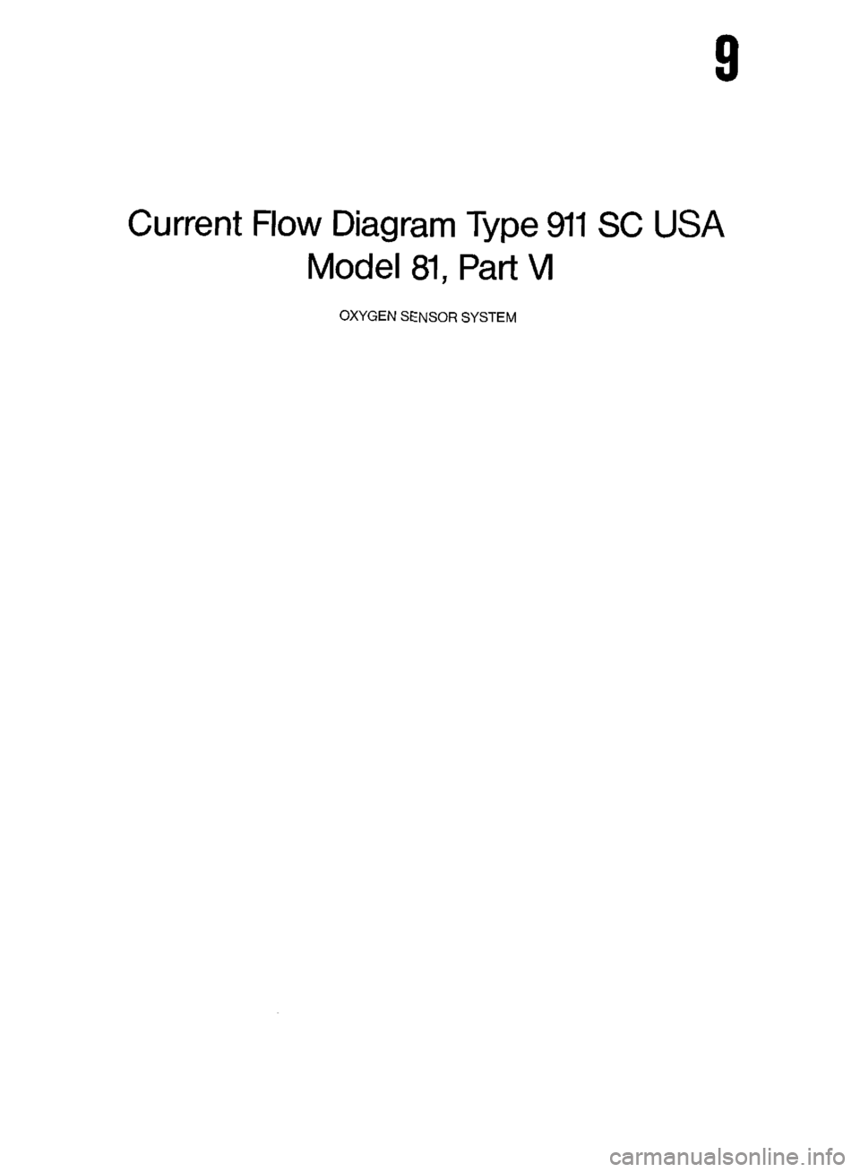 PORSCHE 911 1972 1.G Workshop Manual 6 
