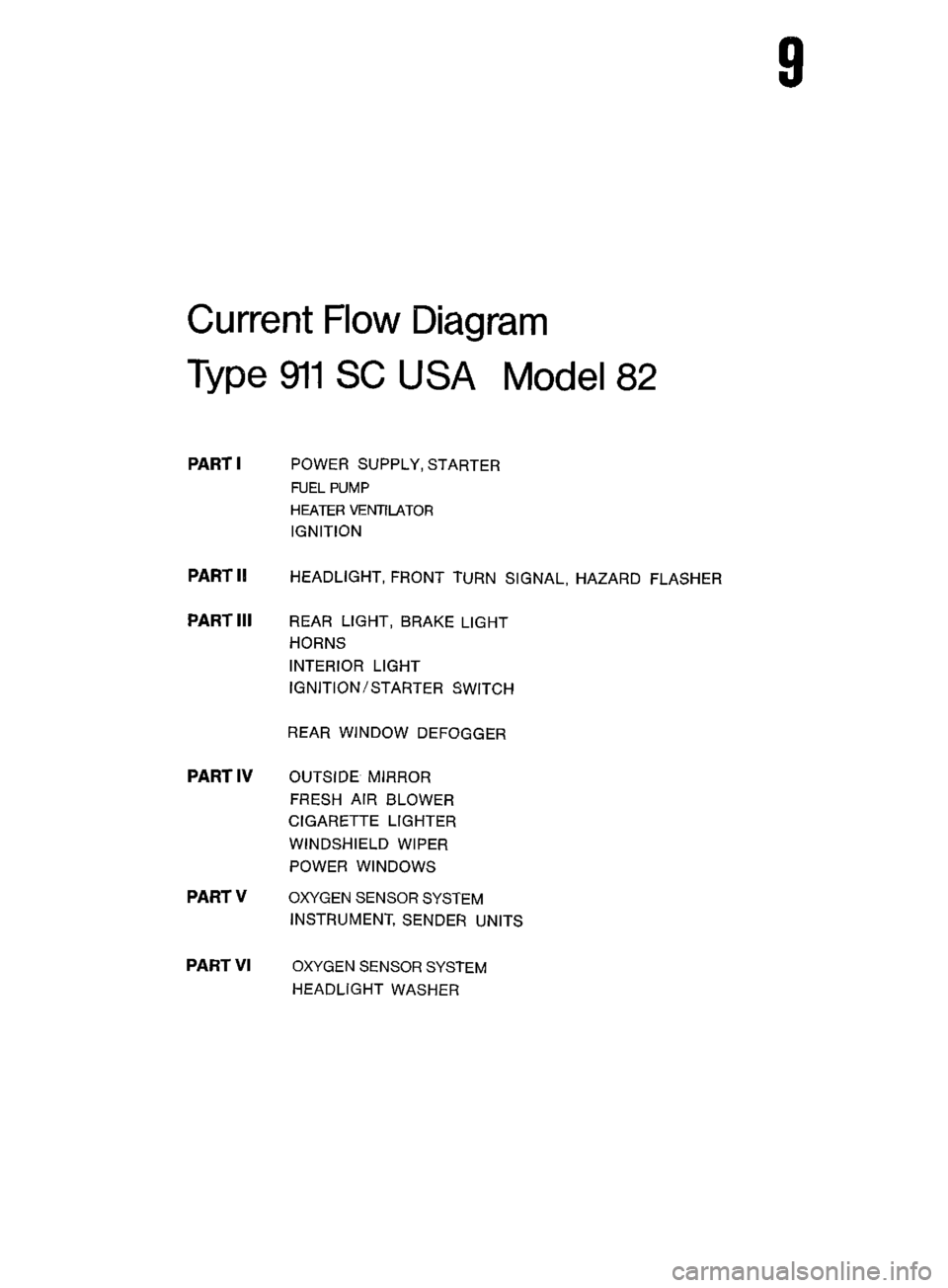 PORSCHE 911 1972 1.G Workshop Manual 6 