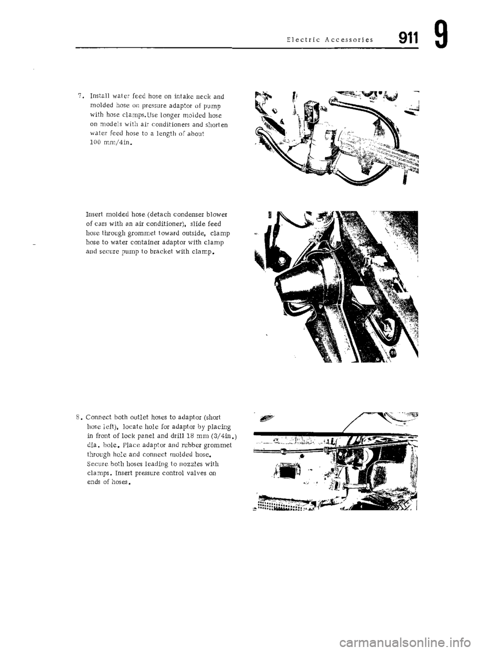 PORSCHE 911 1972 1.G Workshop Manual 7 