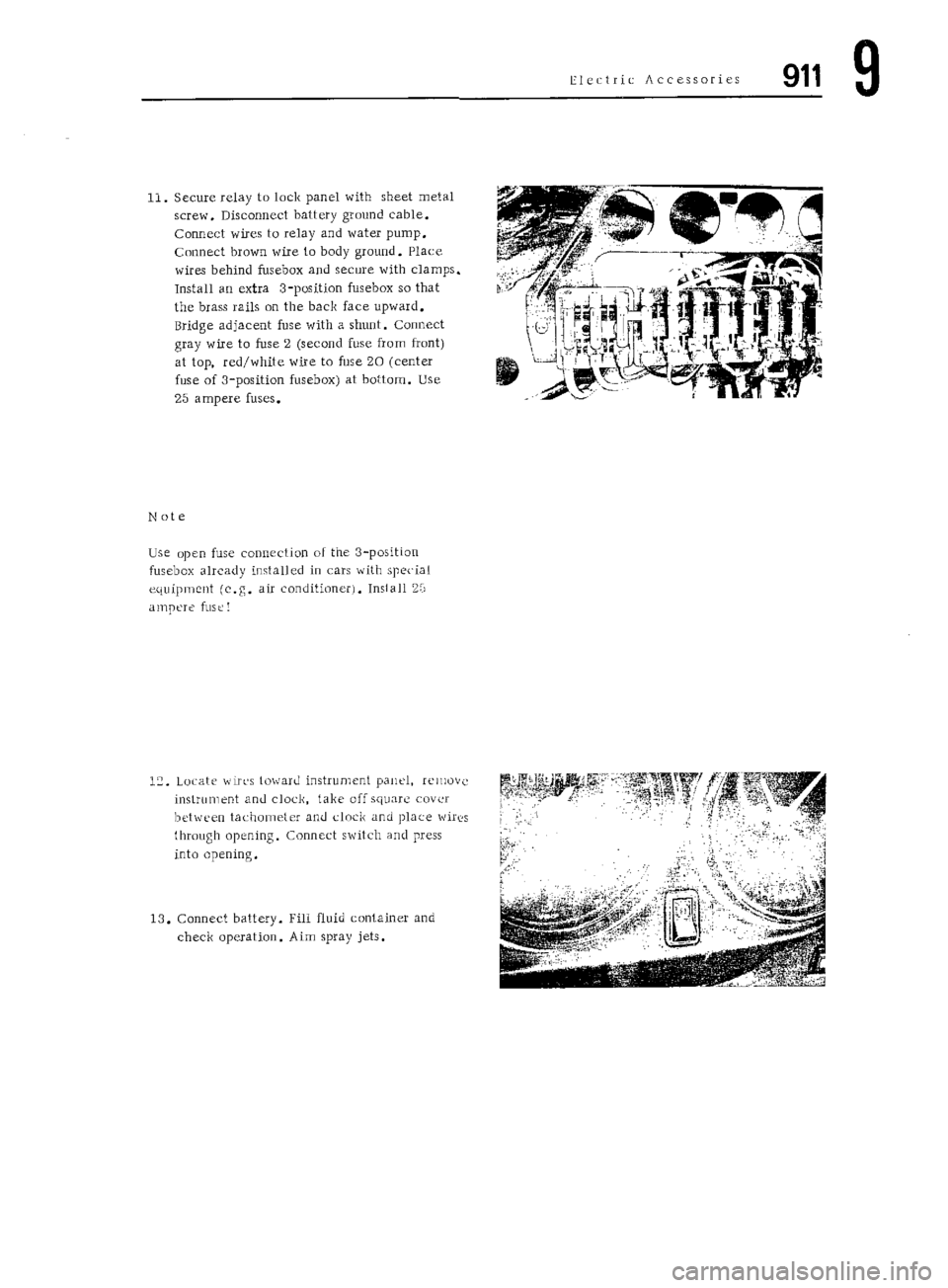 PORSCHE 911 1972 1.G Workshop Manual 7 