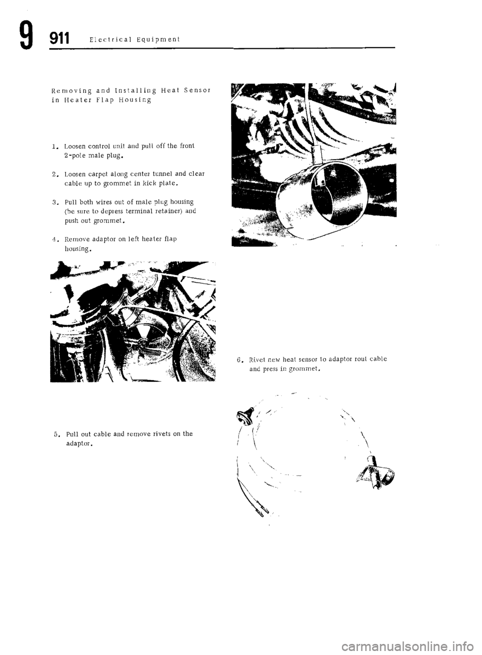 PORSCHE 911 1972 1.G Workshop Manual 7 