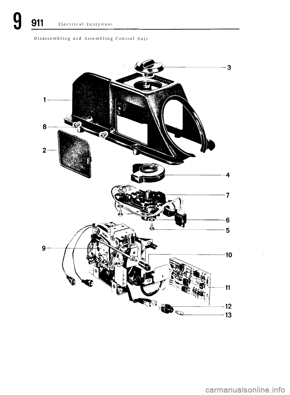 PORSCHE 911 1972 1.G Workshop Manual 7 