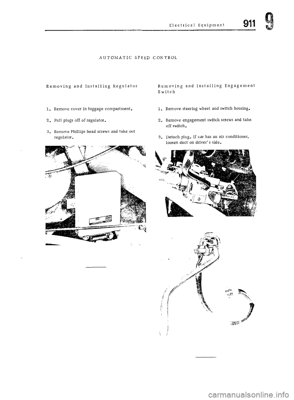 PORSCHE 911 1972 1.G Workshop Manual 7 
