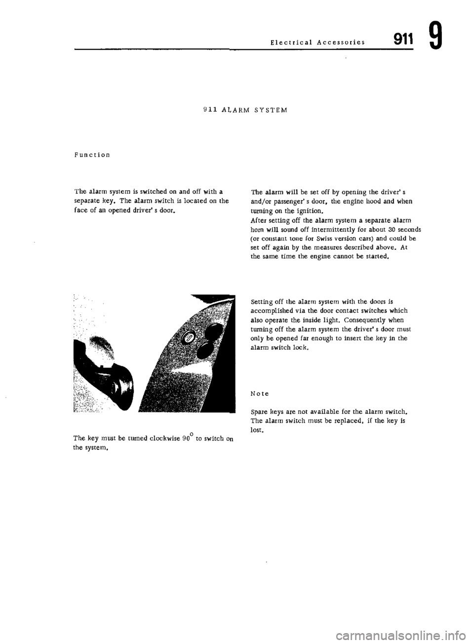 PORSCHE 911 1972 1.G Workshop Manual 7 