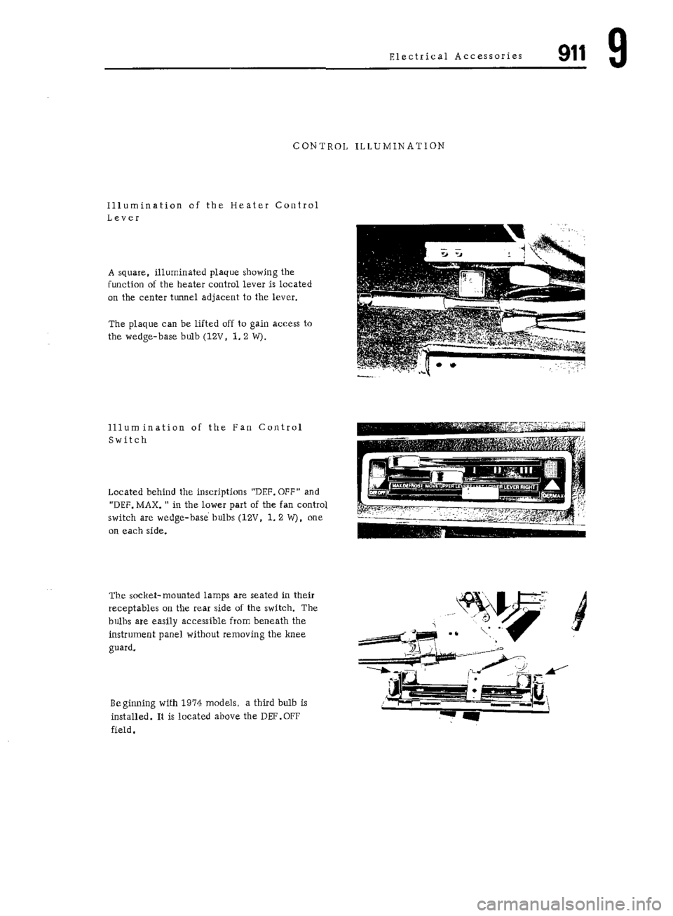 PORSCHE 911 1972 1.G Workshop Manual 7 
