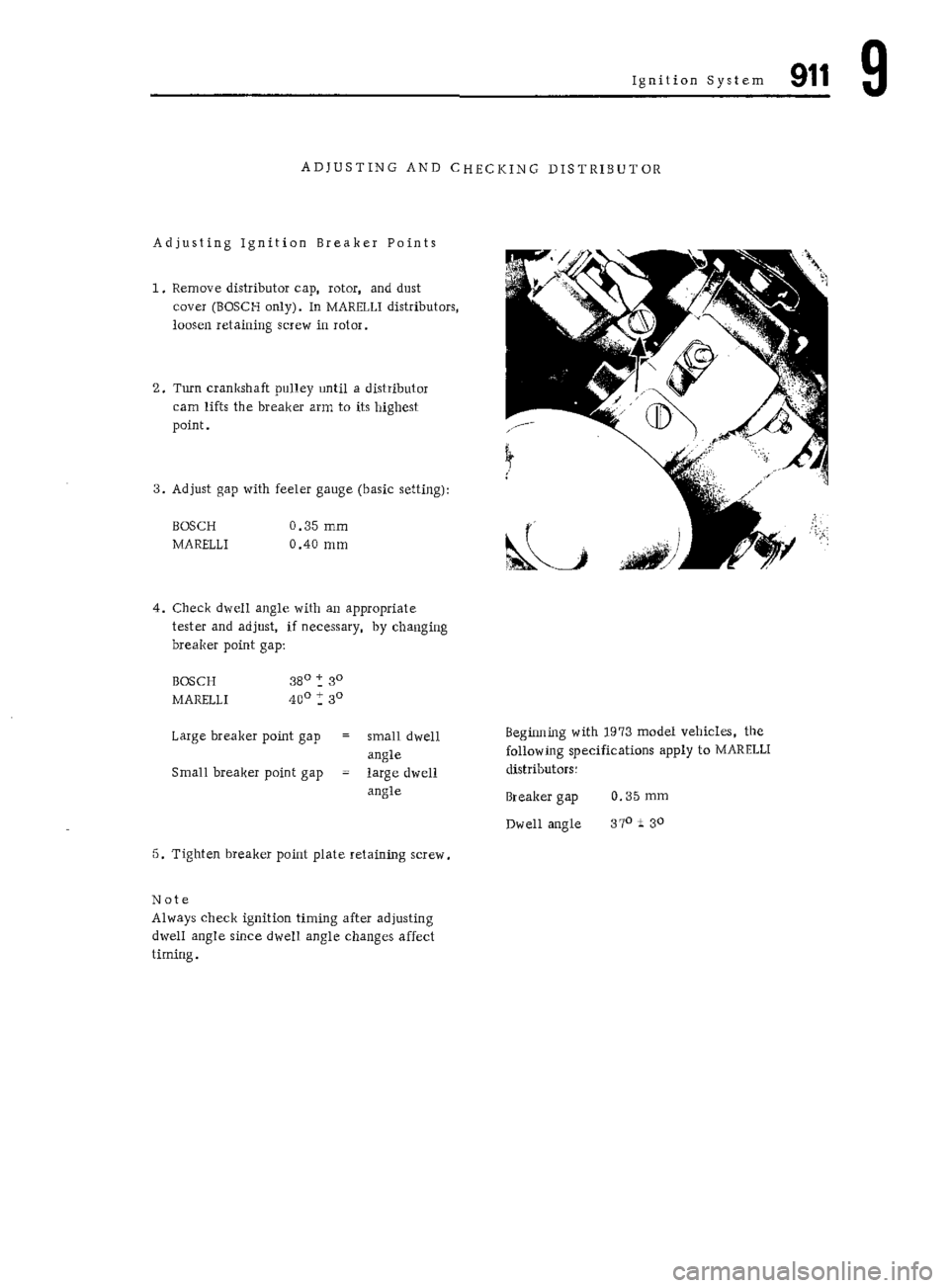 PORSCHE 911 1972 1.G Workshop Manual 7 