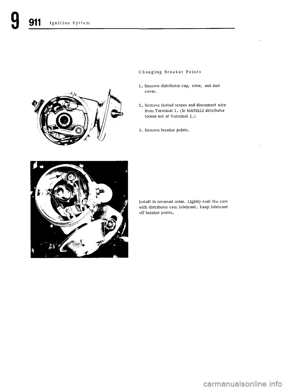 PORSCHE 911 1972 1.G Workshop Manual 7 