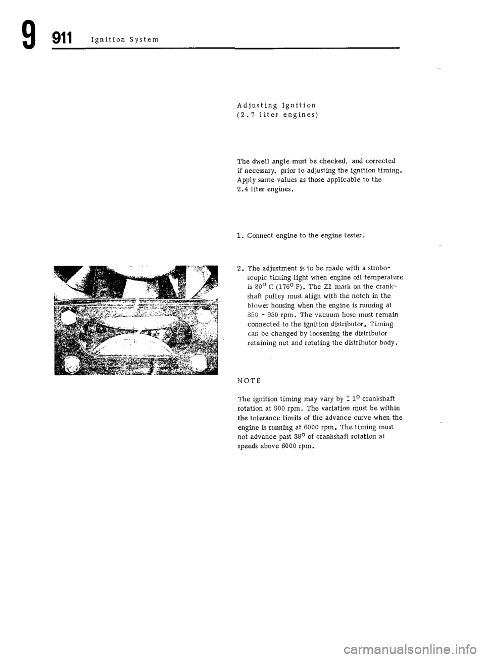PORSCHE 911 1972 1.G Workshop Manual 7 